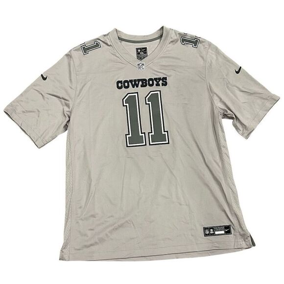 Nike Men's Micah Parsons #11 Dallas Cowboys Gray Jersey Size 2XL - Picture 1 of 5